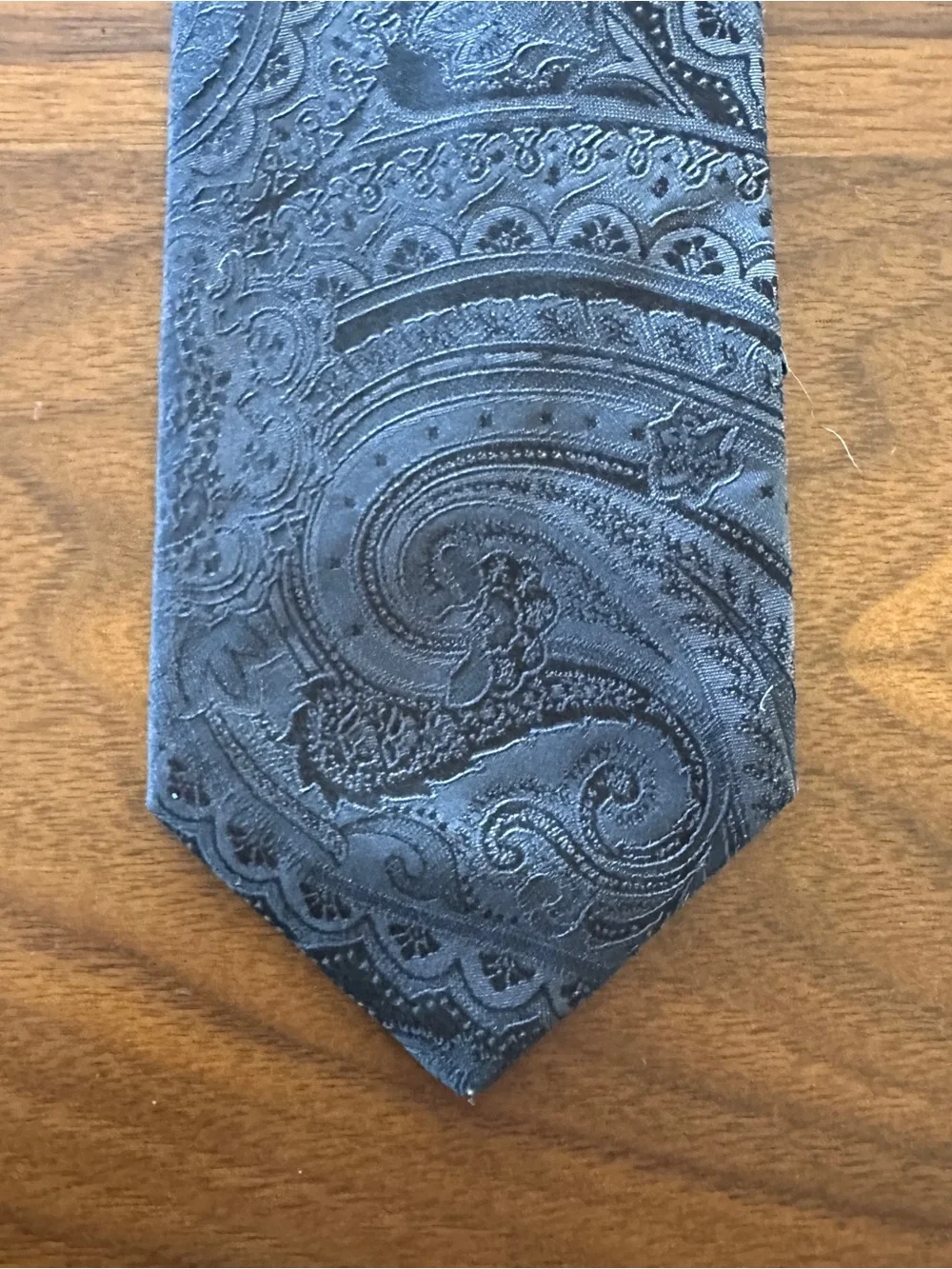 Hugo Boss Black Paisley Silk Tie